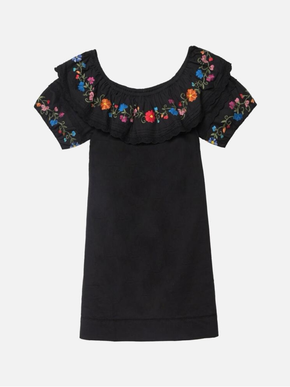 RIXO Saige Cotton Floral Mini Dress